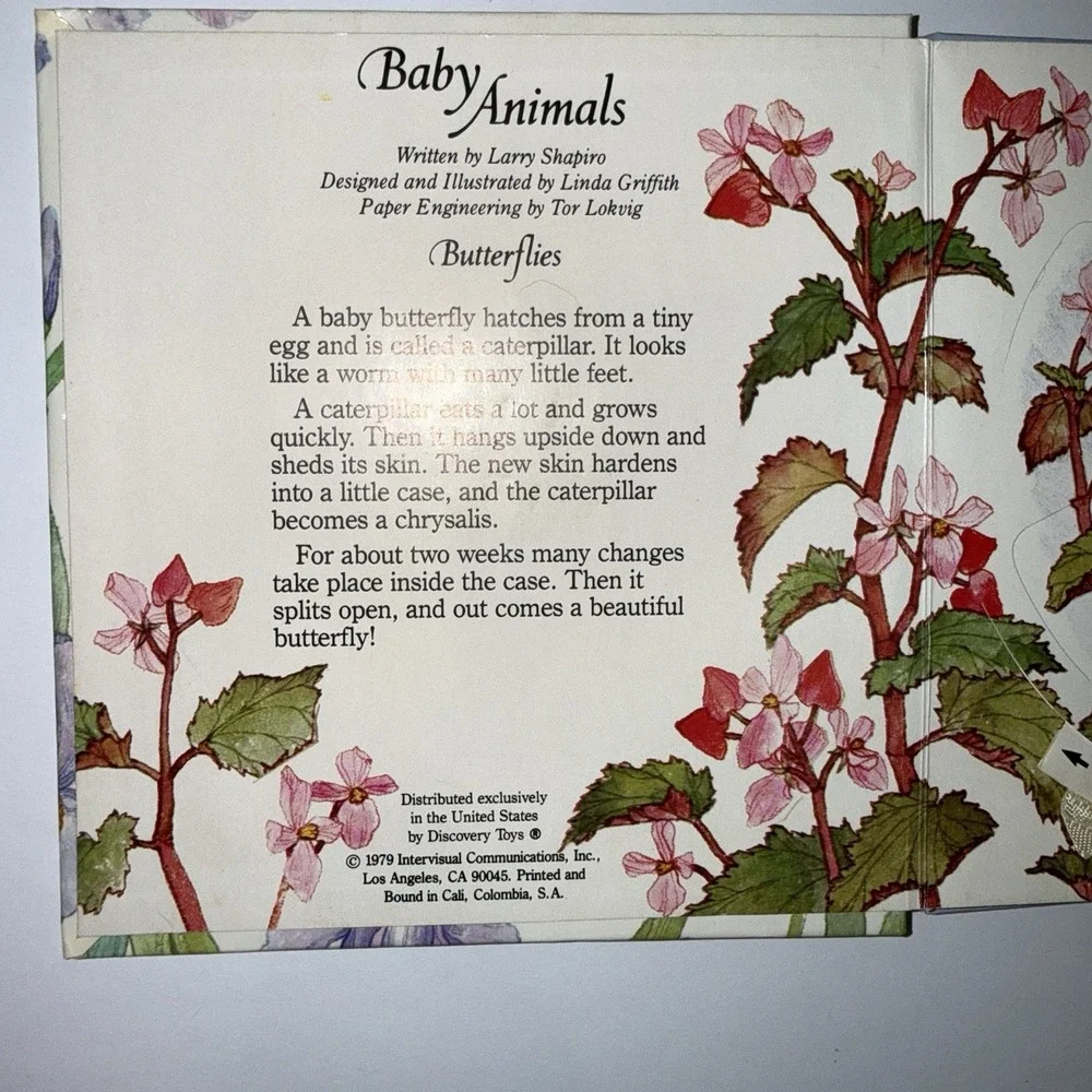 Vintage 1980s Discovery Toys Lot Baby Animals Change A Picture Book & Card Game