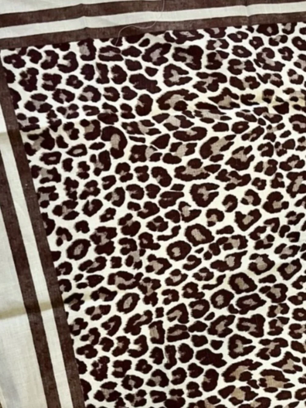 Sézane Léopard Foulard