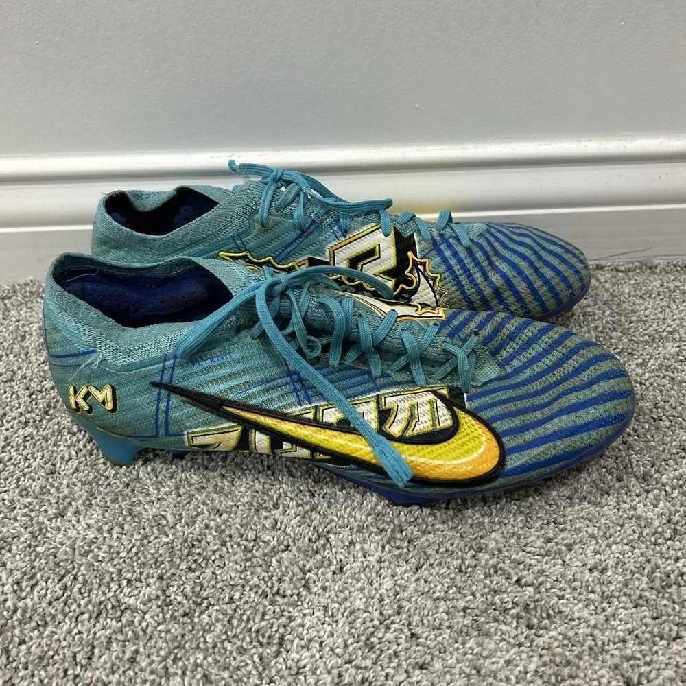 Size 9‎ - Nike Zoom Mercurial Vapor 15 Elite KM FG Mbappe Motivation Pack Cleats