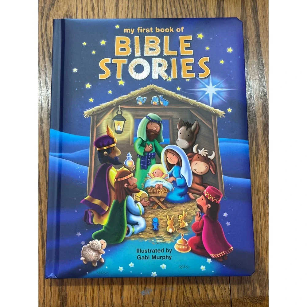 My First Book of Bible Stories Illustrated by Gabi Murphy Ages 1-5 Board Book‎