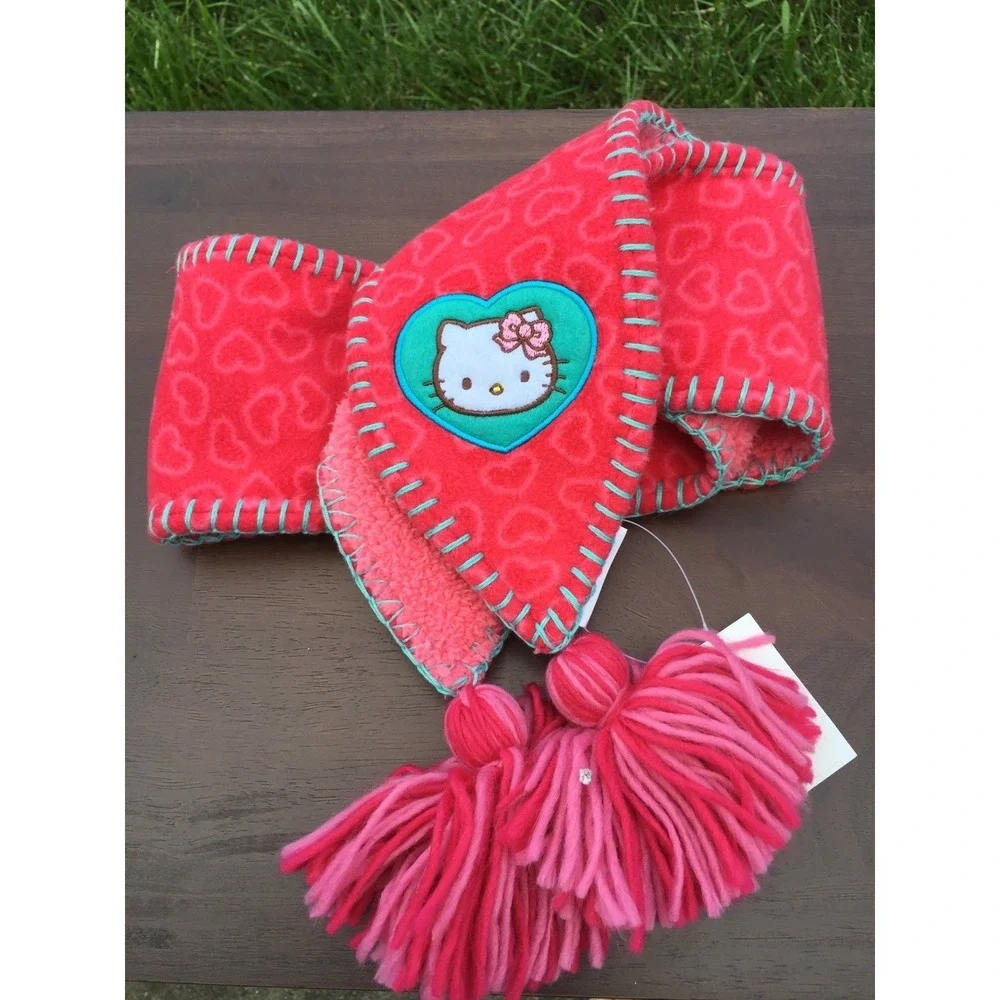 NWT Hello Kitty Red Scraf girl License Sanrio Small Size ~Cute~ for‎ KID