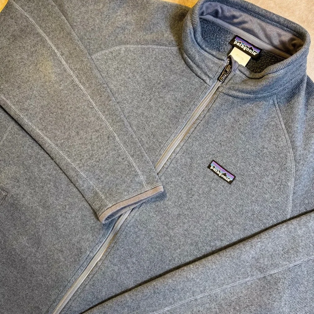 Patagonia Better Sweater Full Zip Fleece Jacket Mens XL Gray 25527 Heathered