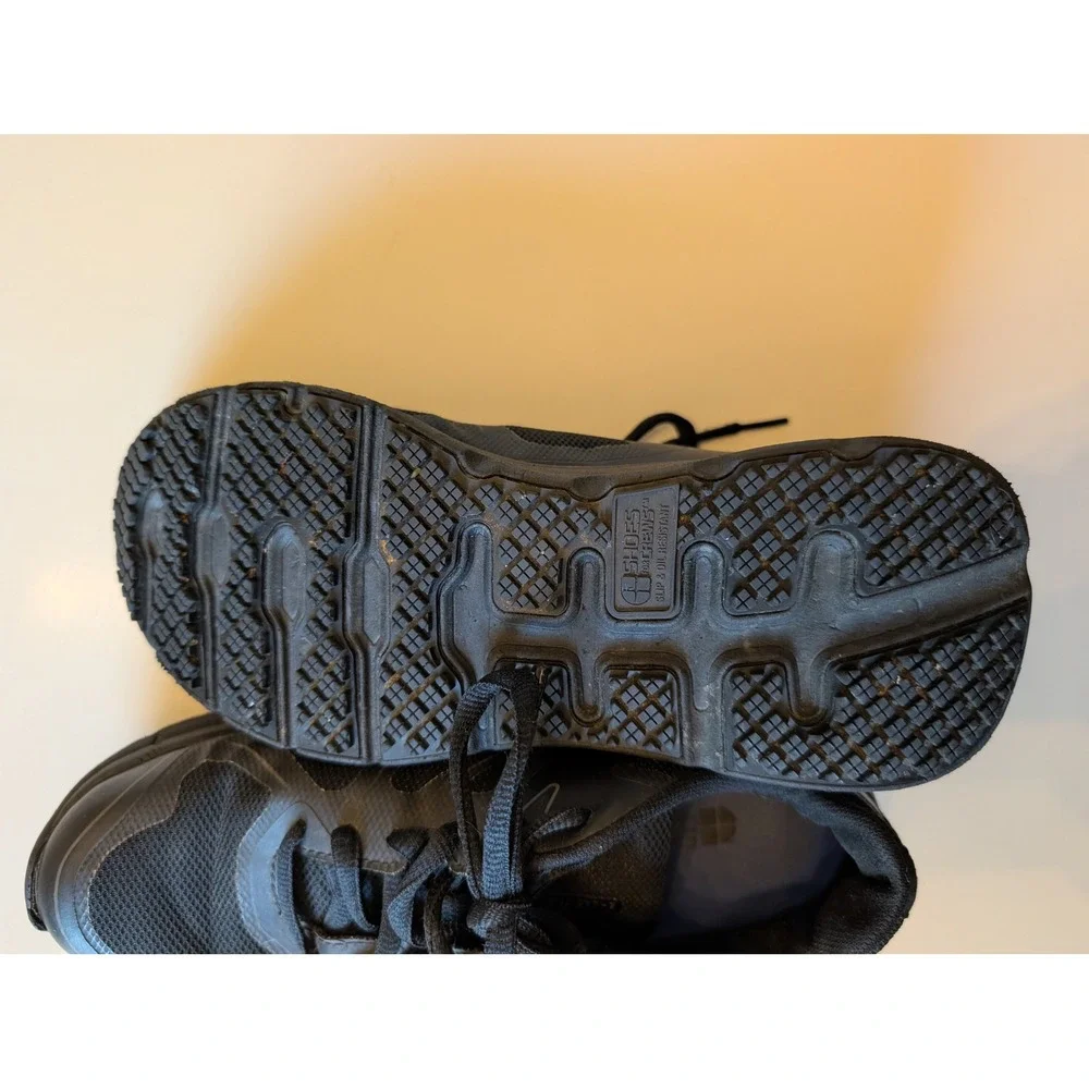 Shoes For Crews Vitality II Womens 7 Black Slip‎ Resistant Athletic Work Shoes