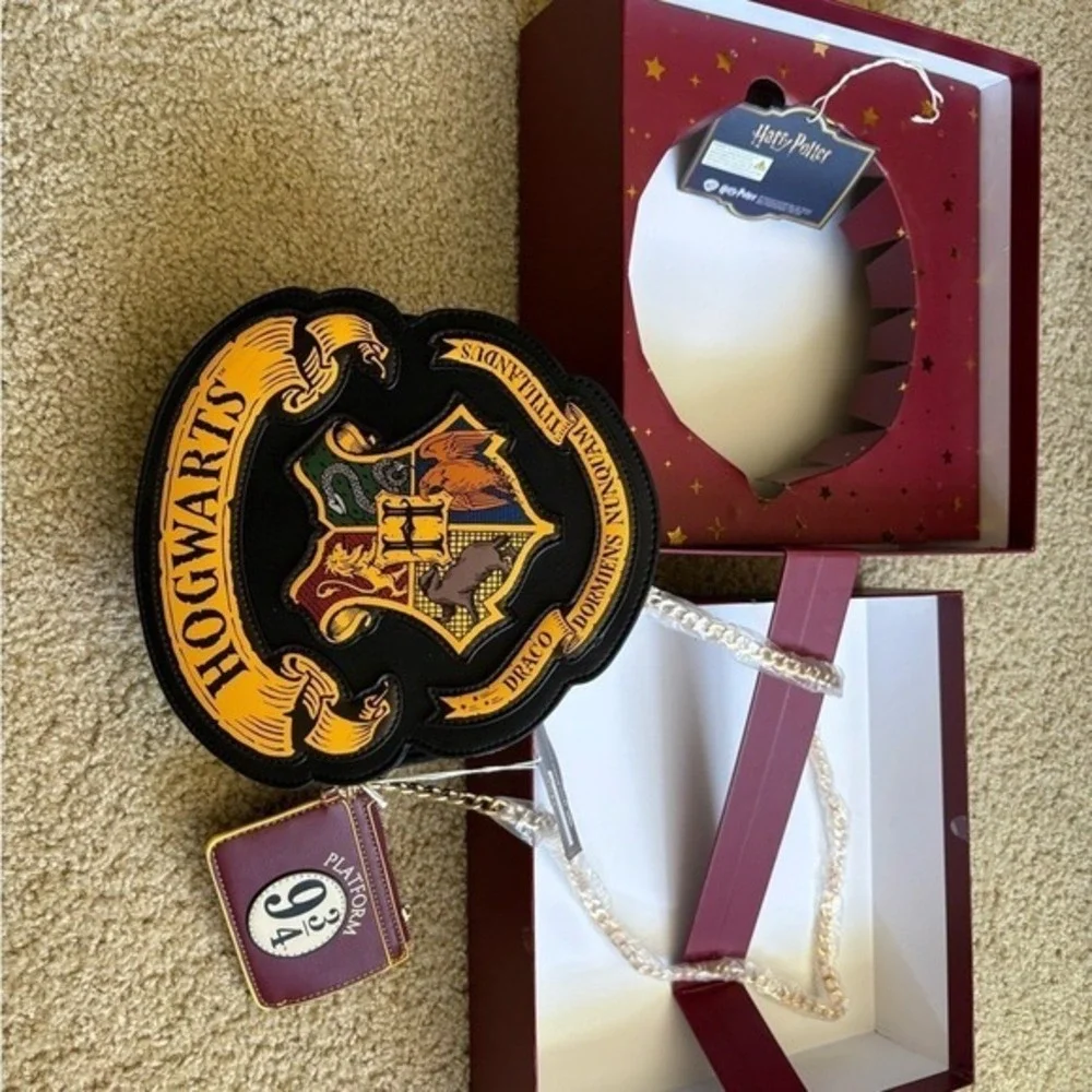 NWT Harry Potter Skinnydip Hogwarts Express Crossbody Bag w/ Tag & Box‎