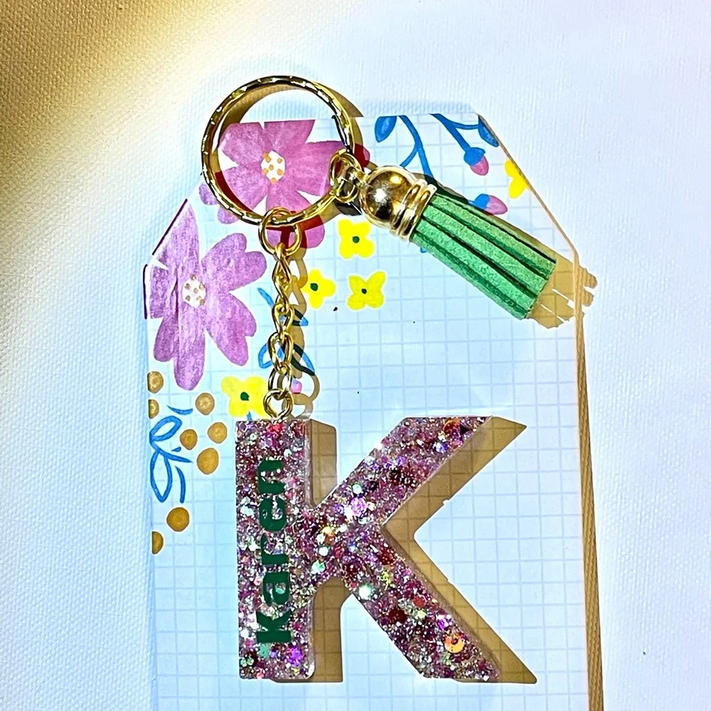 hand made karen letter
