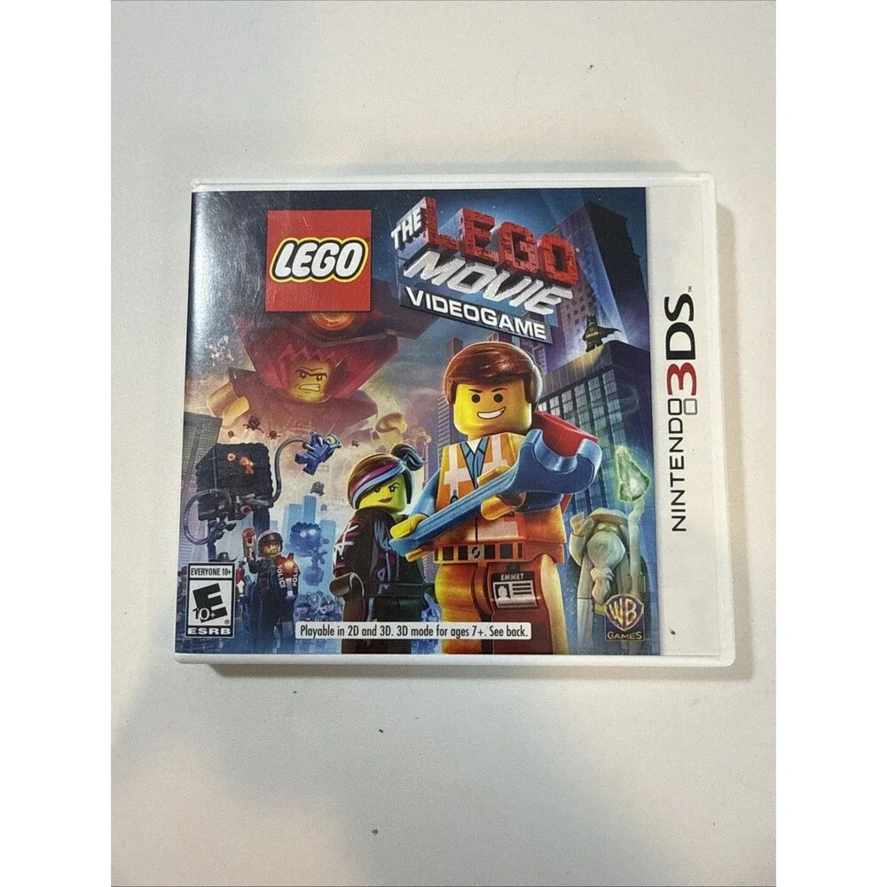 Lego Movie Video Game - Nintendo 3DS Case And Booklet Only No Game