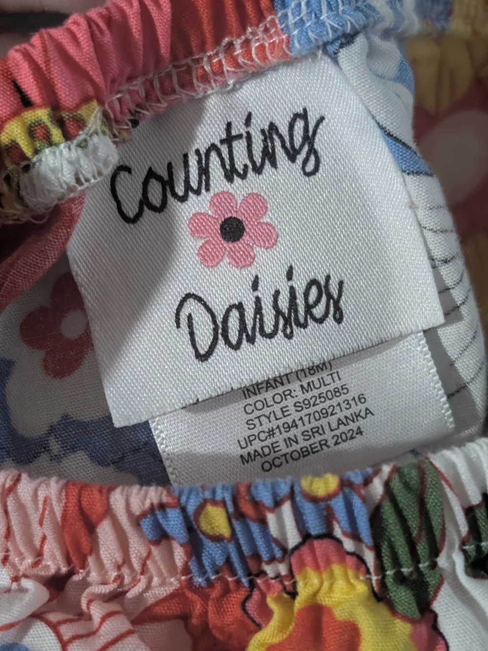 Counting Daisies colorful floral