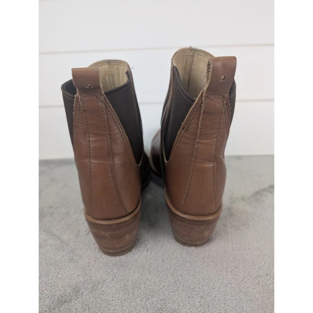 RED WING‎ Heritage Ankle Boots Women 8 B Harriet Chelsea Brown Leather 3390 Heel