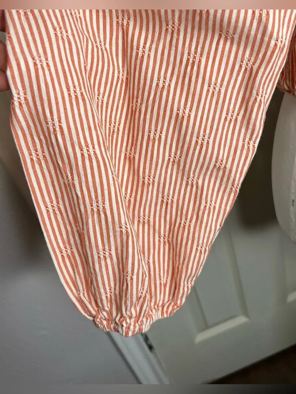Madewell orange white