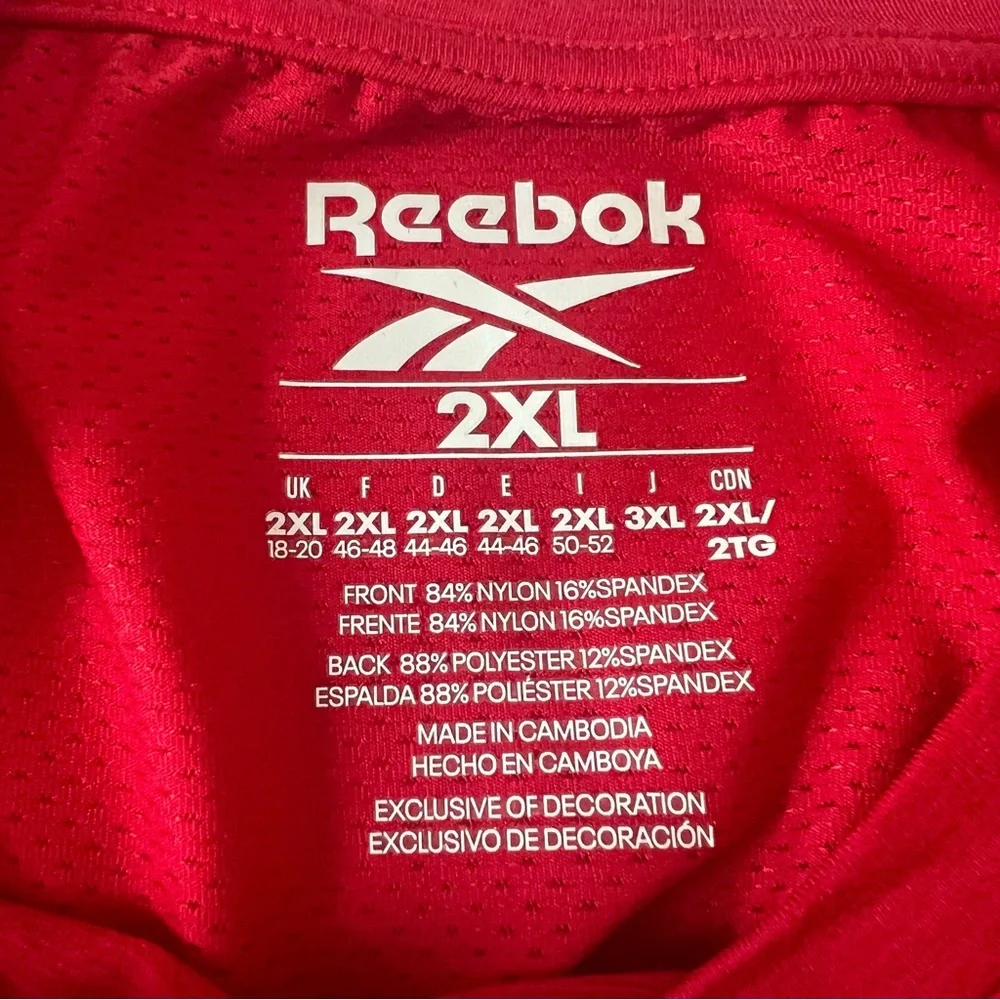 Reebok designed moisture or