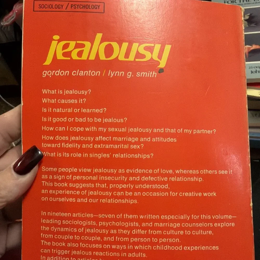 N/A book jealousy