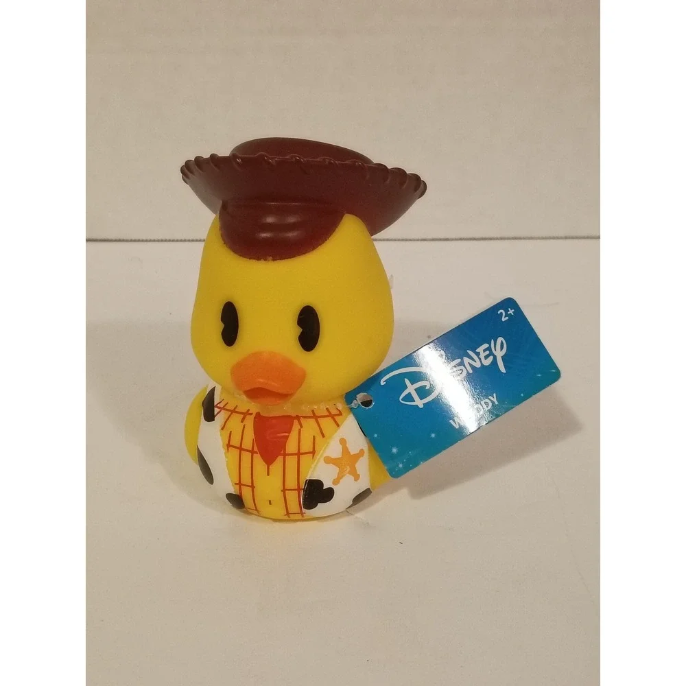 Disney‎ Toy Story Woody Rubber Duck and Alien Figures Lot of 3 Pixar Kids Toys