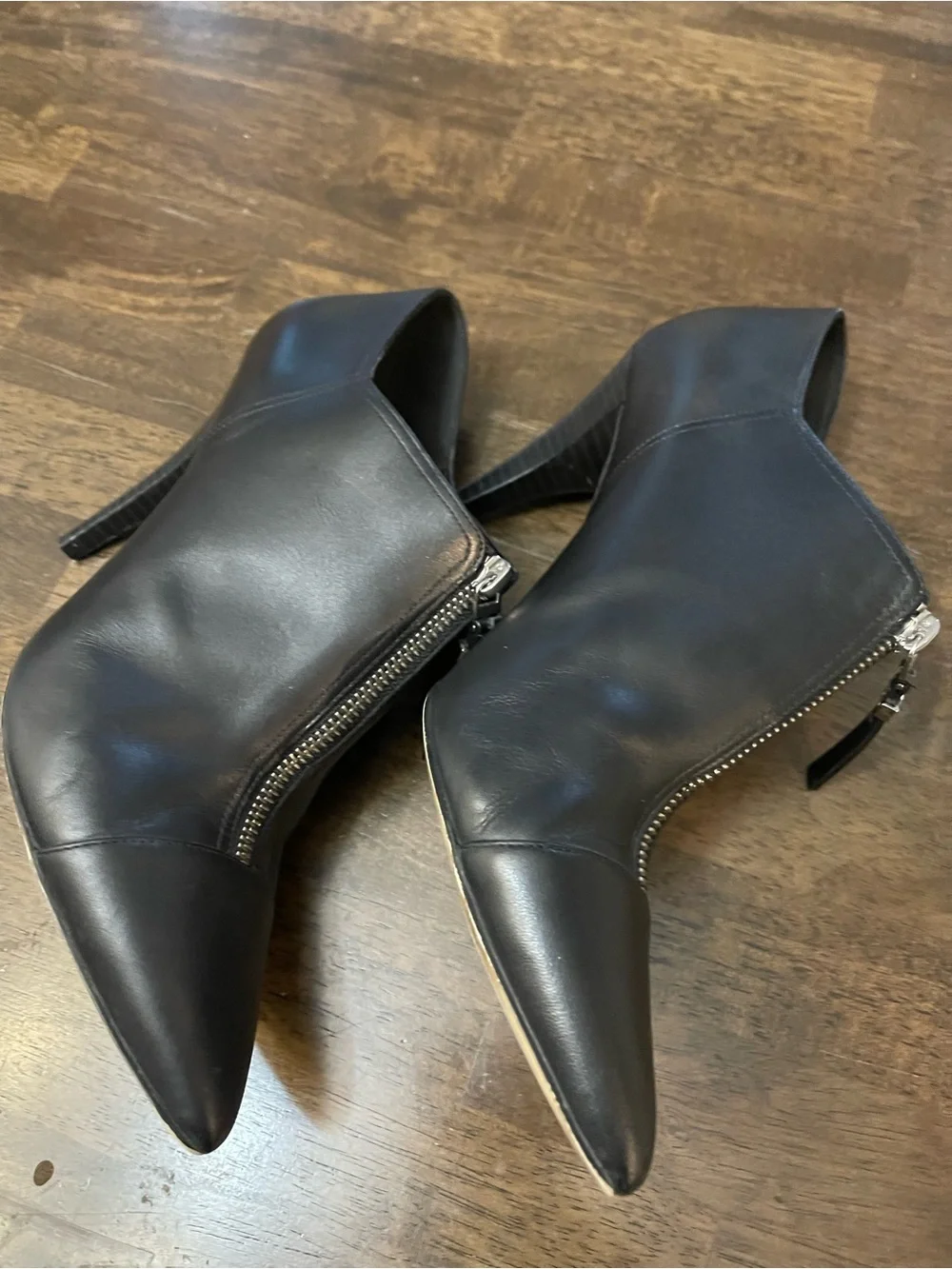 Michael Kors black leather
