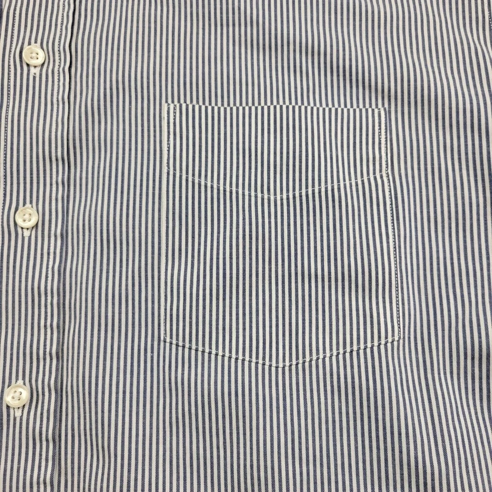 REPP LTD gray pinstripe long sleeve dress shirt size 19/36 4XL