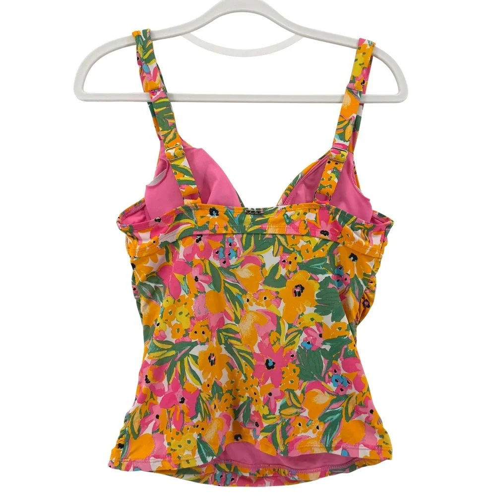 Anne Cole vibrant floral