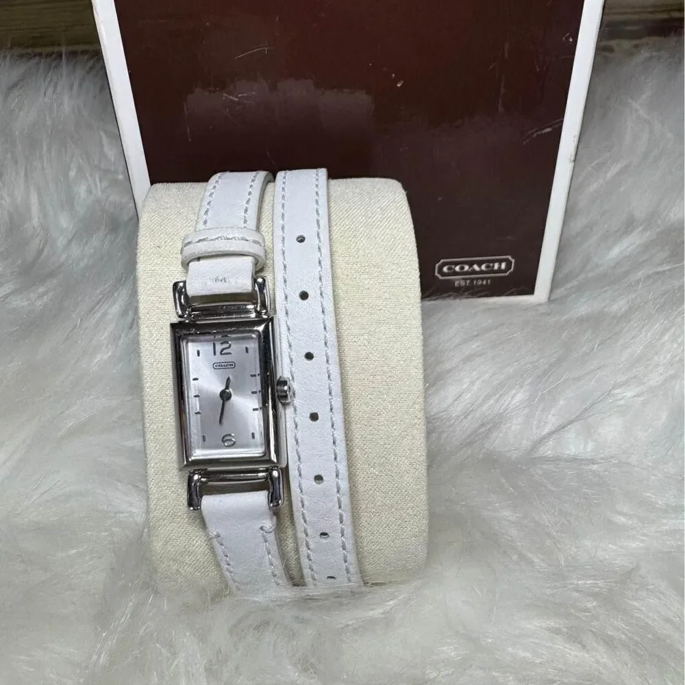 Coach Madison stainless steel wrap watch