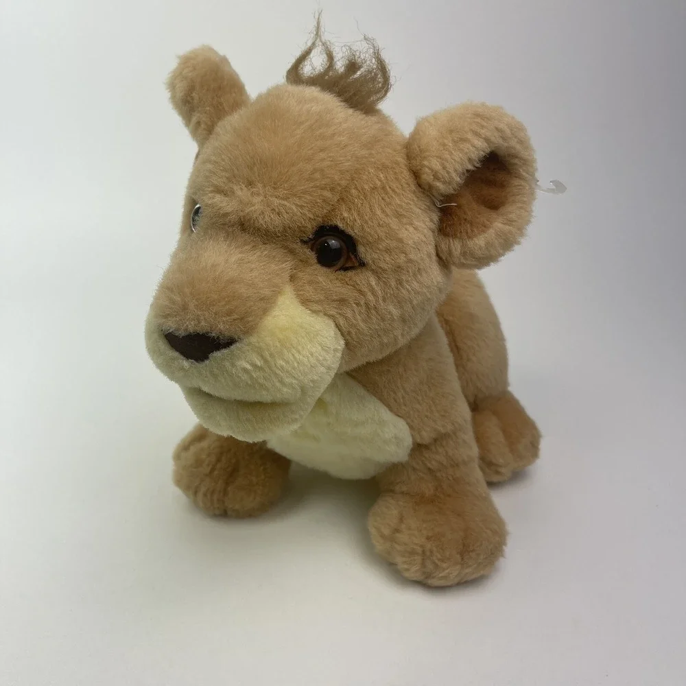 Vintage Plush Baby Lion Cub Circus Safari Zoo Wildlife Lemonwood‎ Stuffed Animal