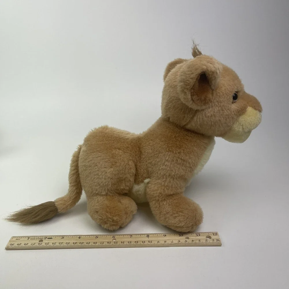 Vintage Plush Baby Lion Cub Circus Safari Zoo Wildlife Lemonwood‎ Stuffed Animal