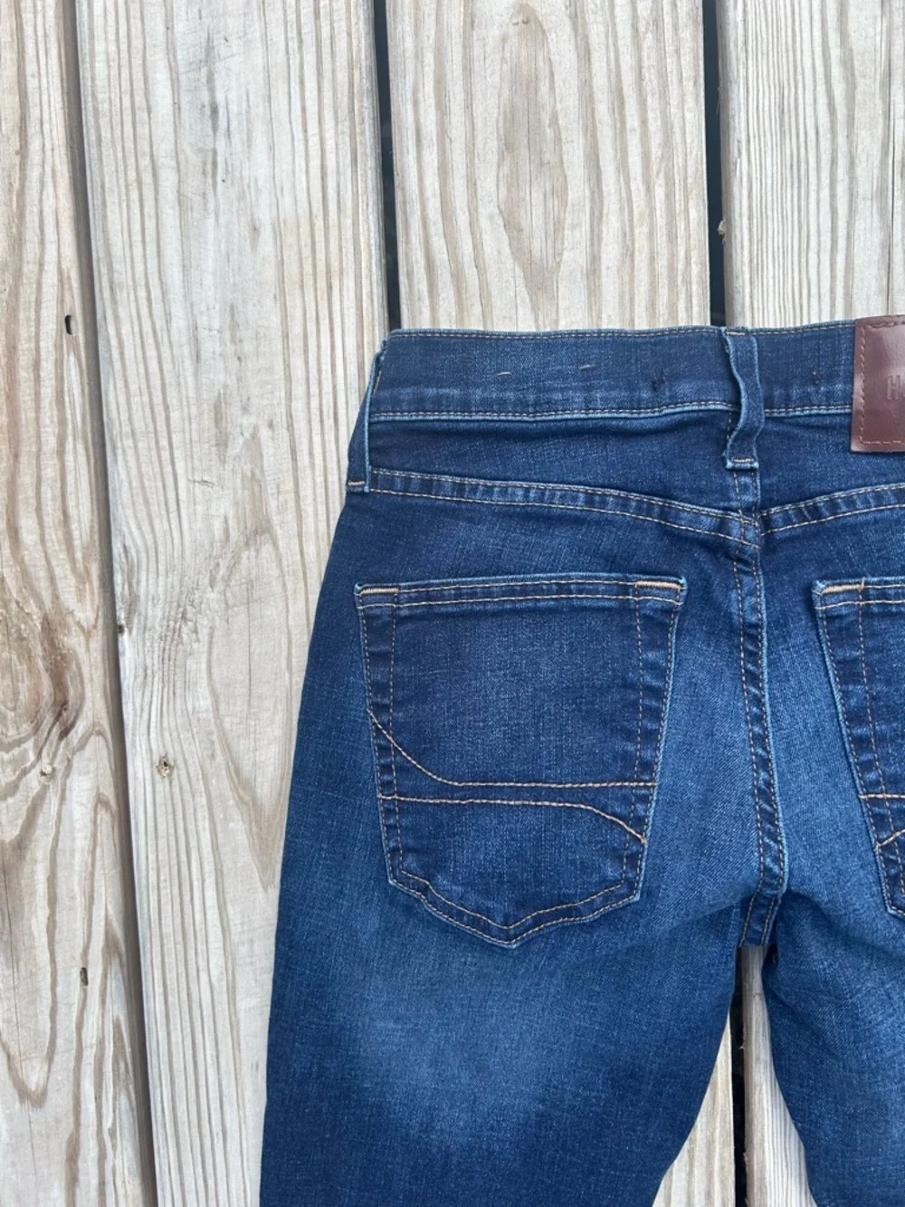 Hollister California Super Skinny Jeans dark Wash mens Blue‎ Size 28/30