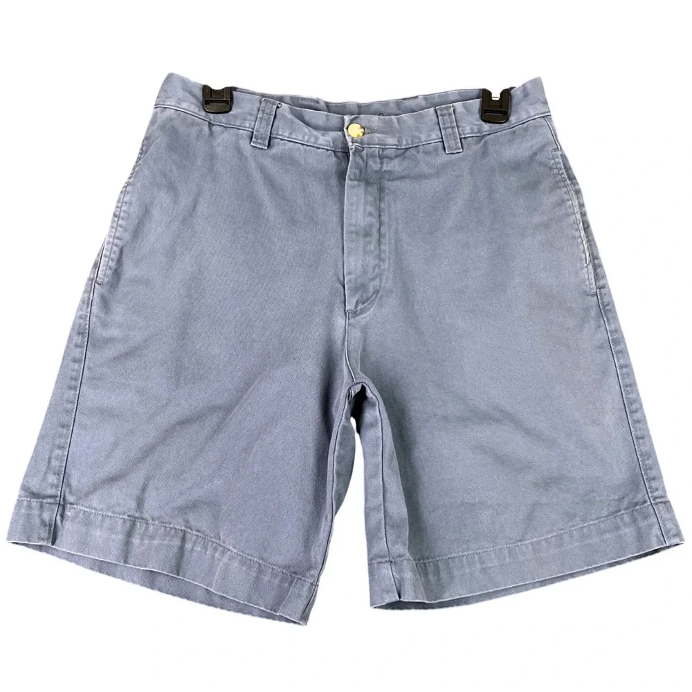 Berle Classic Fit Chino‎ Shorts Mens 30 Flat Front Cotton Twill Casual Summer