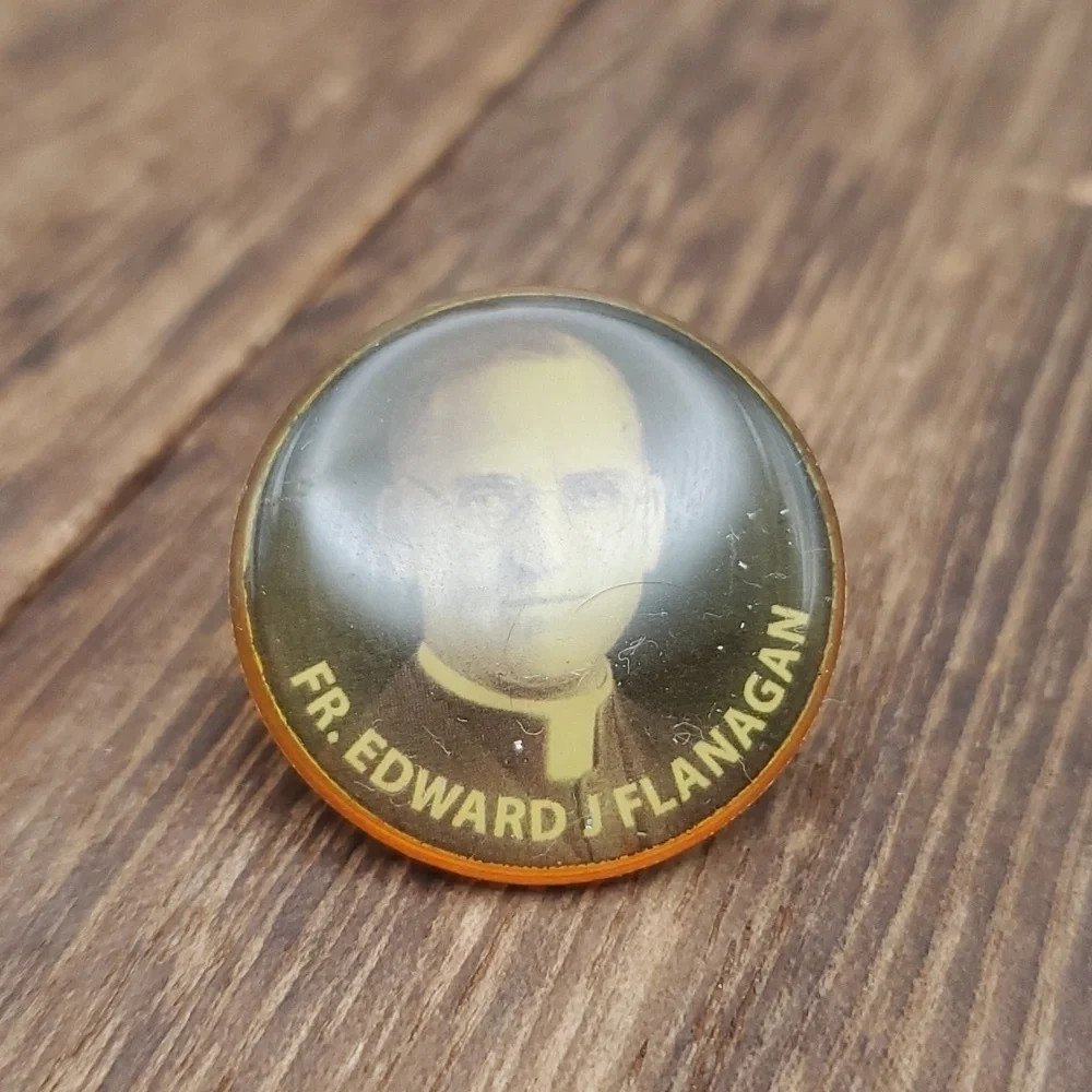Vintage 1890s pin‎ collectible Edward J Flanigan B535