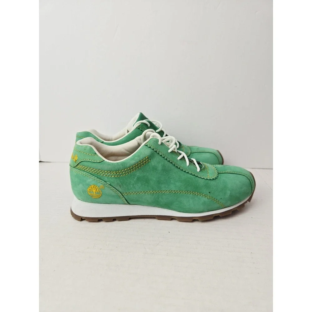Timberland Oxford Bowling Green  Size 6.5 suede shoes sneaker‎
