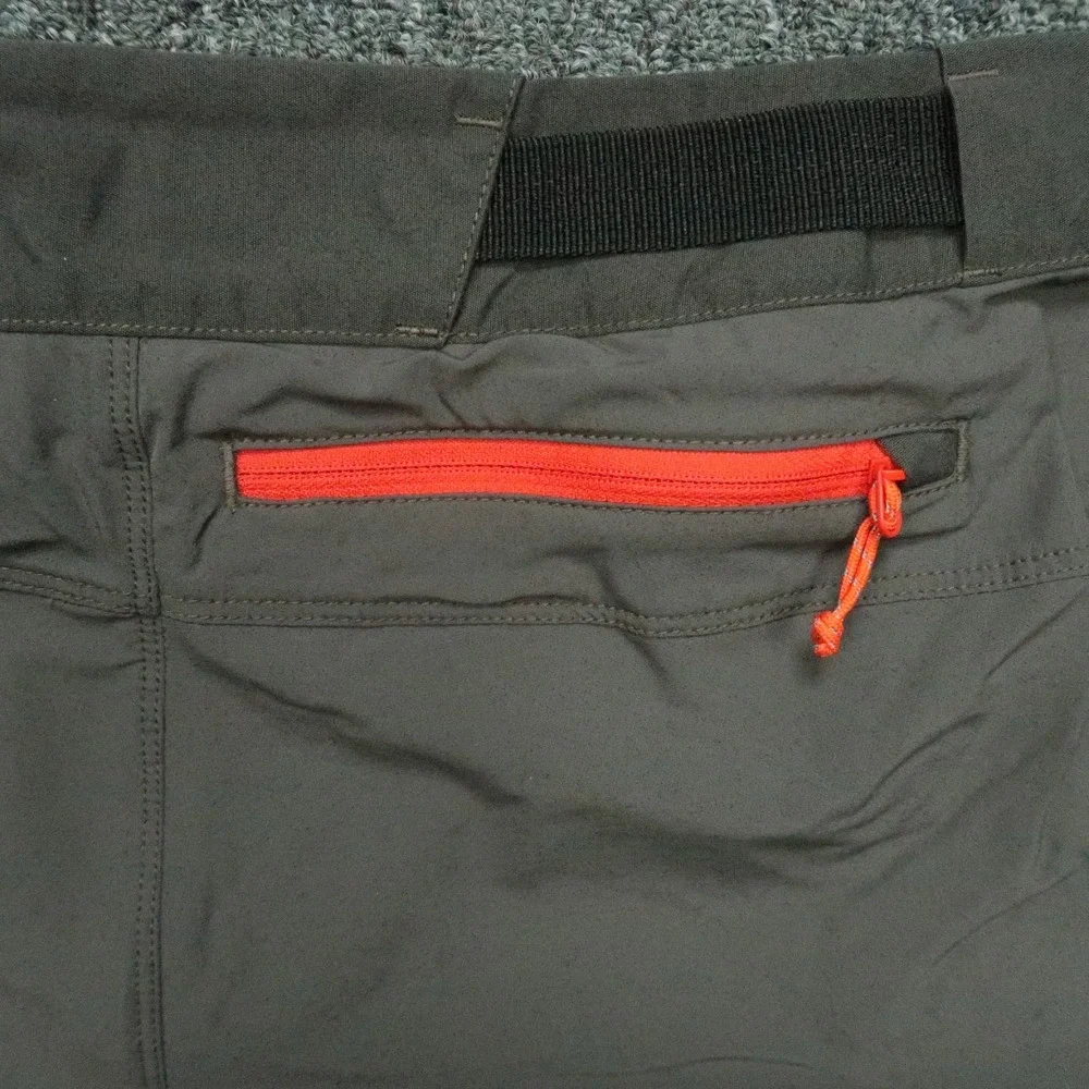 Berghaus Pants‎ Men 40x32 Gray Vapour Light Belted Zip Pockets Hiking