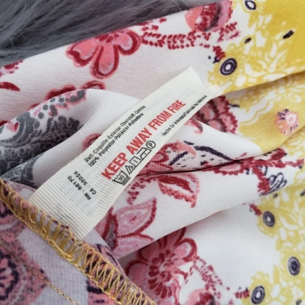 Free People floral neck
