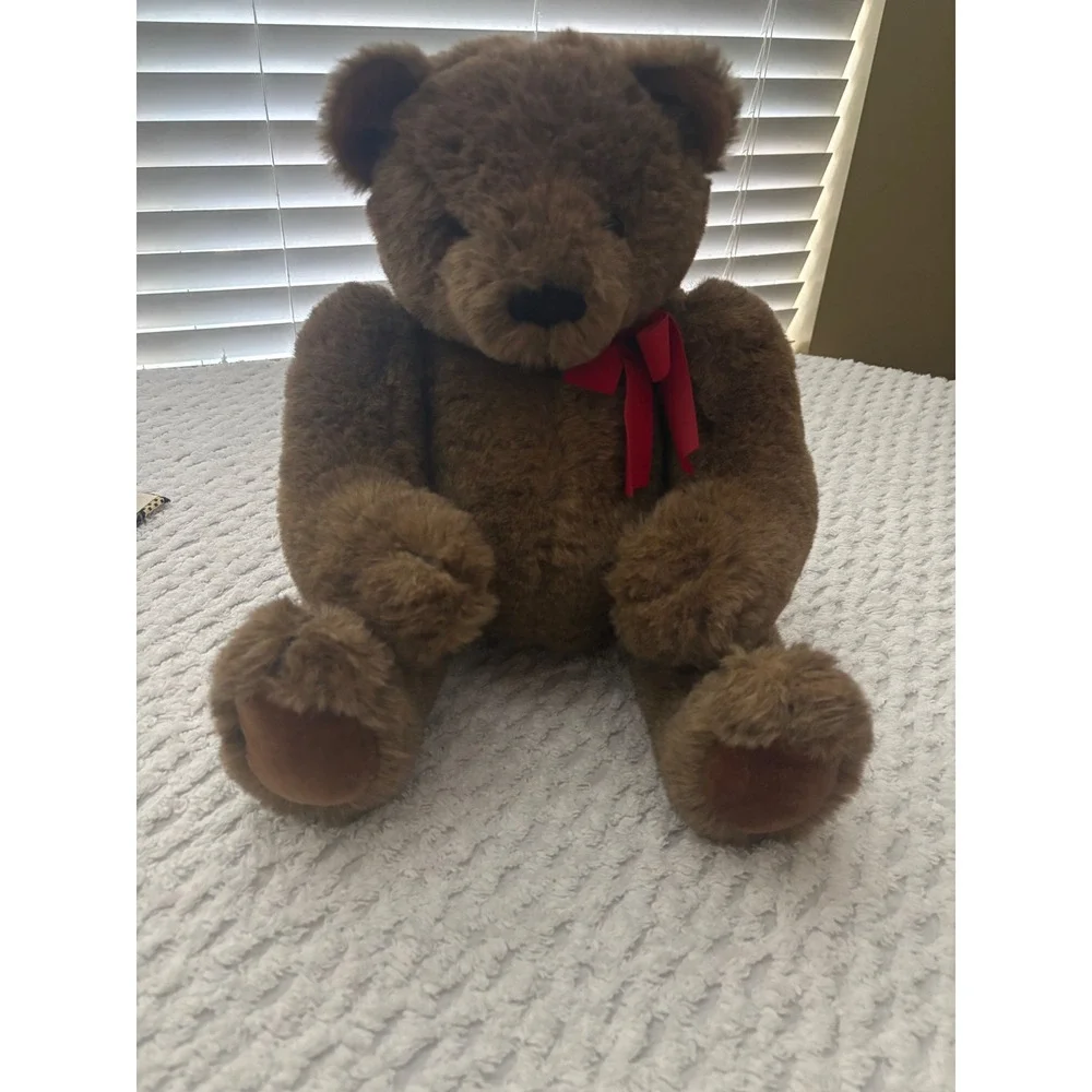 Vintage 1983 Gund Collectors Classics Limited Edition Brown Teddy Bear 13‎ Inch