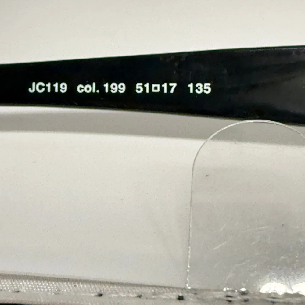 Just Cavalli JC119 col. 199 Eyeglasses Frames Black Green 51-17-135 Italy CE‎