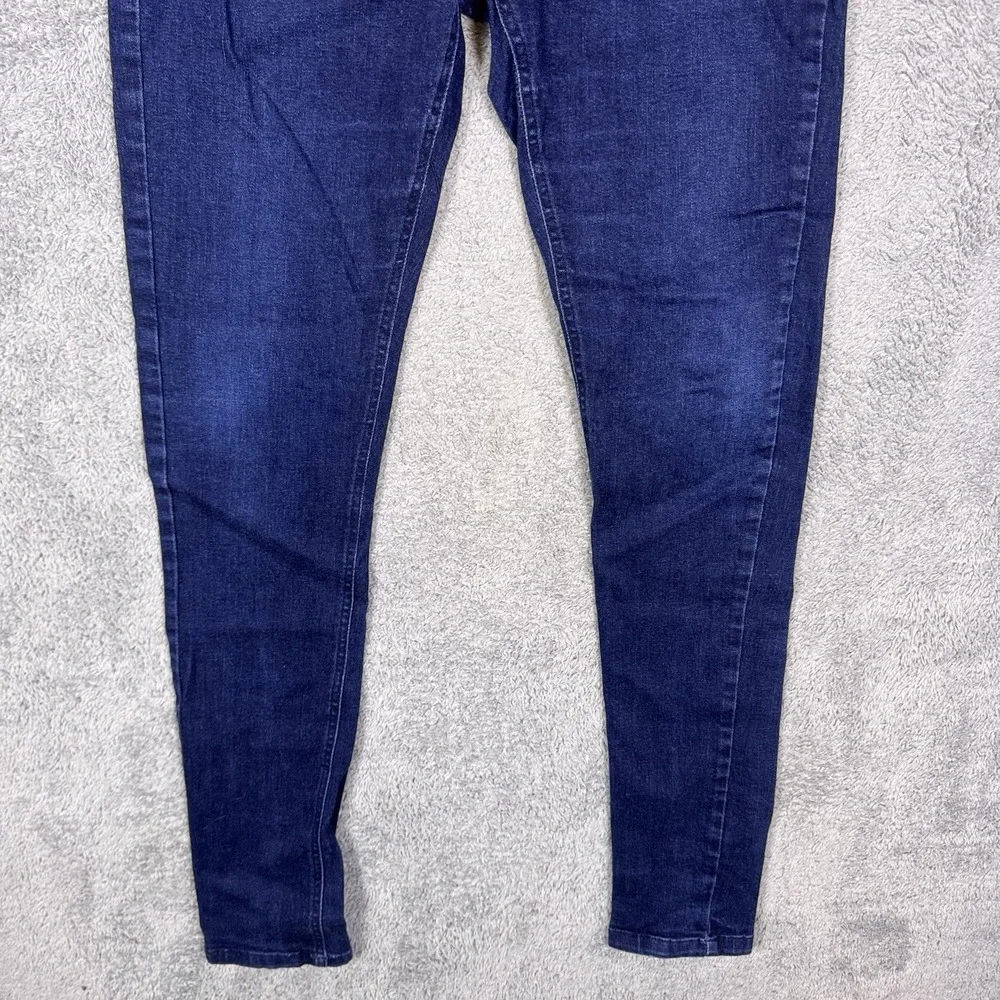 Barbell Apparel Jeans Mens 30x34 Blue Athletic Fit Stretch Denim‎ Dark USA Made