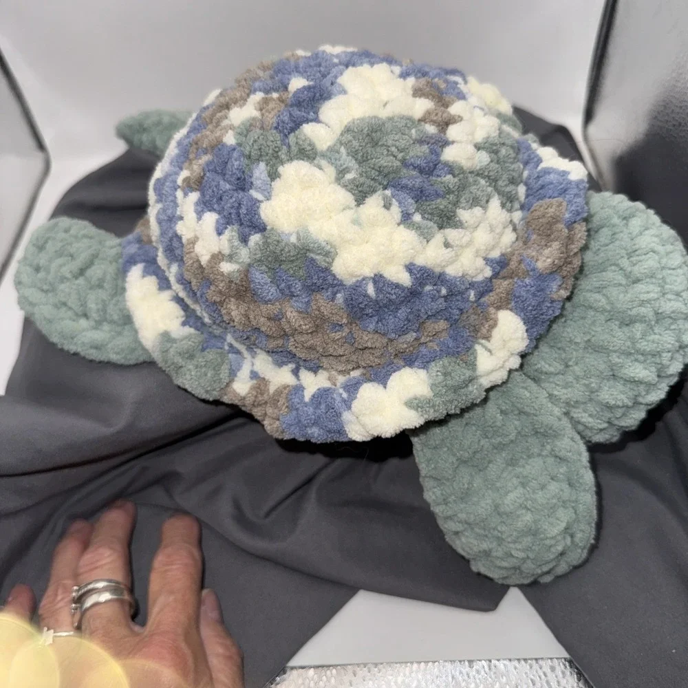 Hand Crocheted Turtle 12