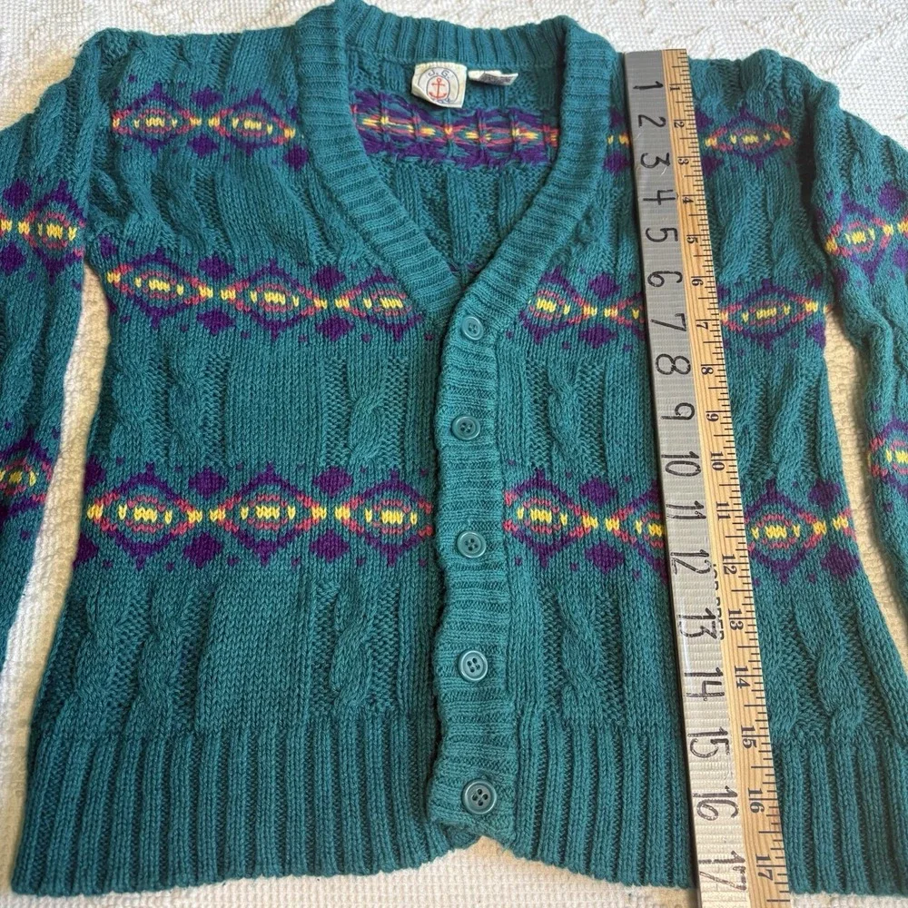 Blue & Cream sweater excellent