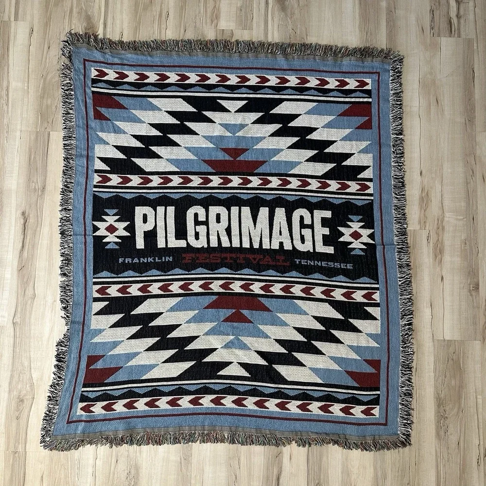 Pilgrimage‎ Festival Throw Blanket 58