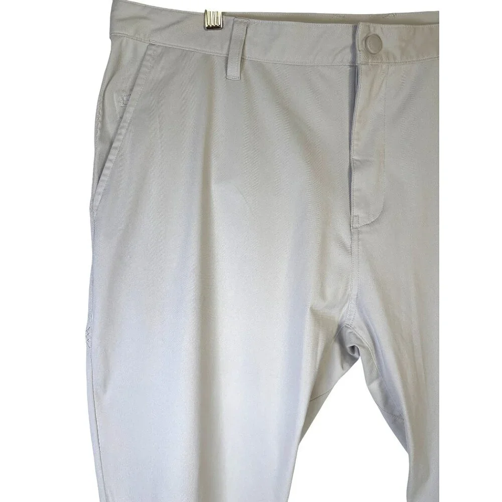 Rhone Men's Commuter Pant Classic Straight Leg Khaki Tan Size‎ 38 STYLE# 100036