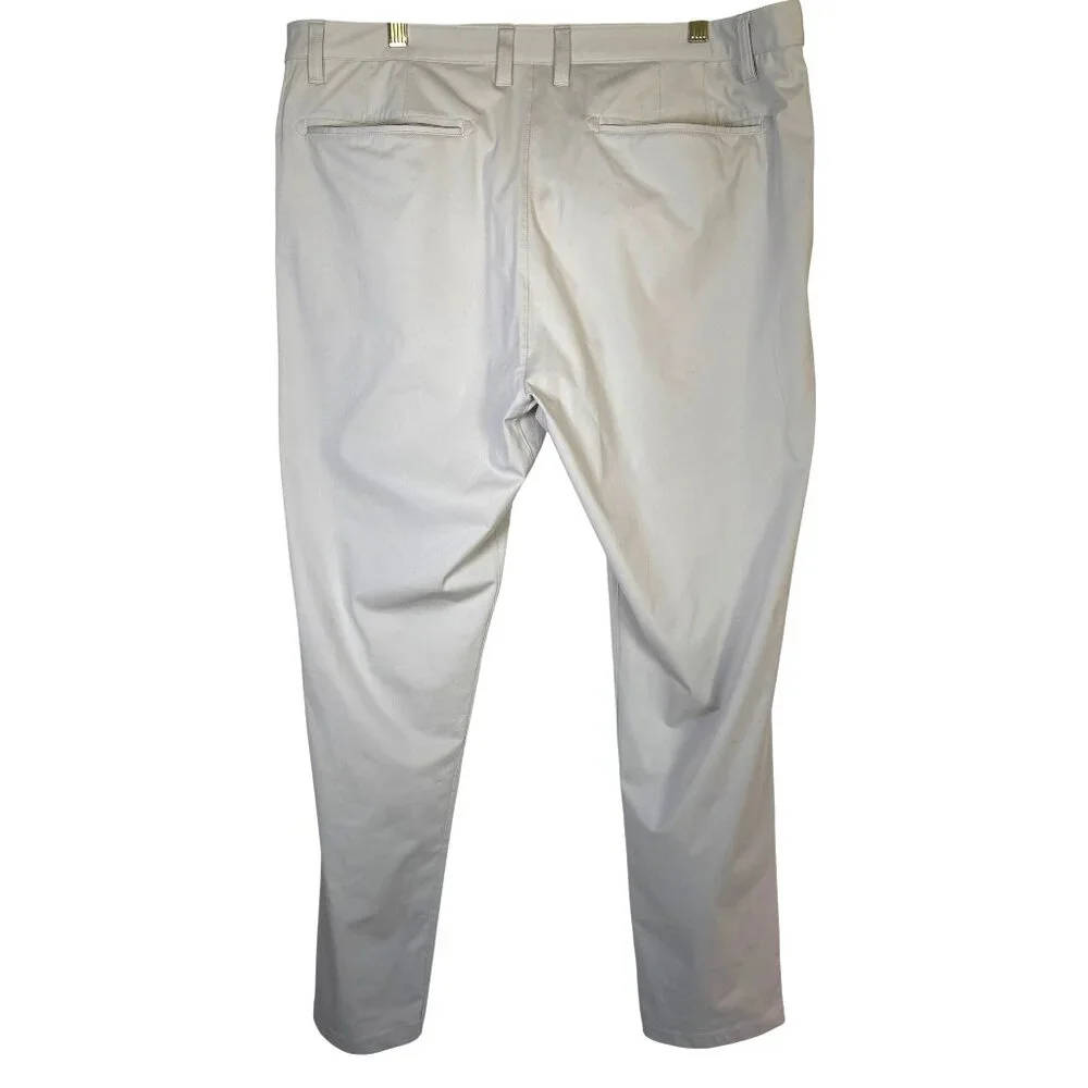 Rhone Men's Commuter Pant Classic Straight Leg Khaki Tan Size‎ 38 STYLE# 100036