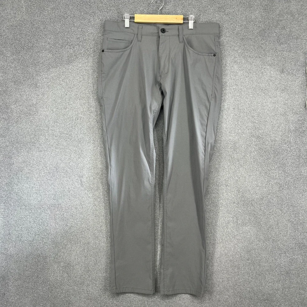 Kenneth Cole New York Men's Gray Flat Front Casual Dress Pants Size‎ 32x32