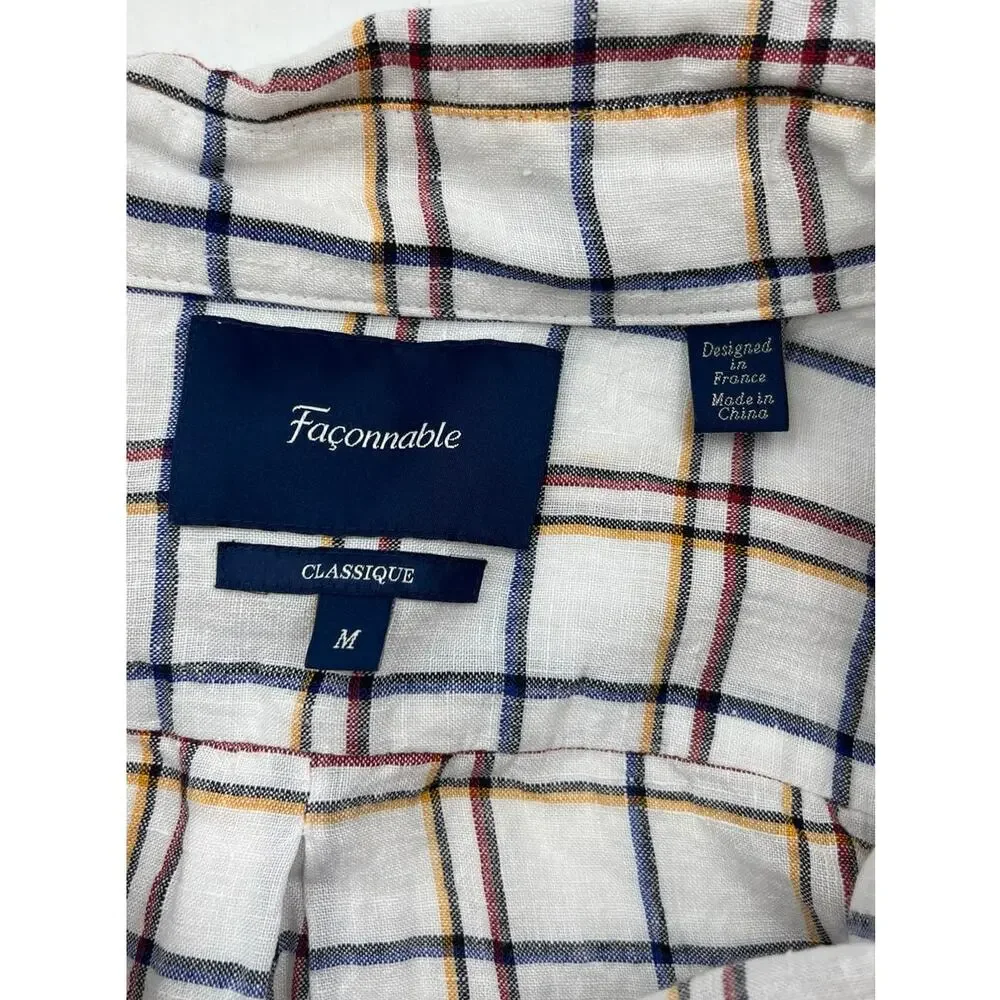 Façonnable faconnable windowpane