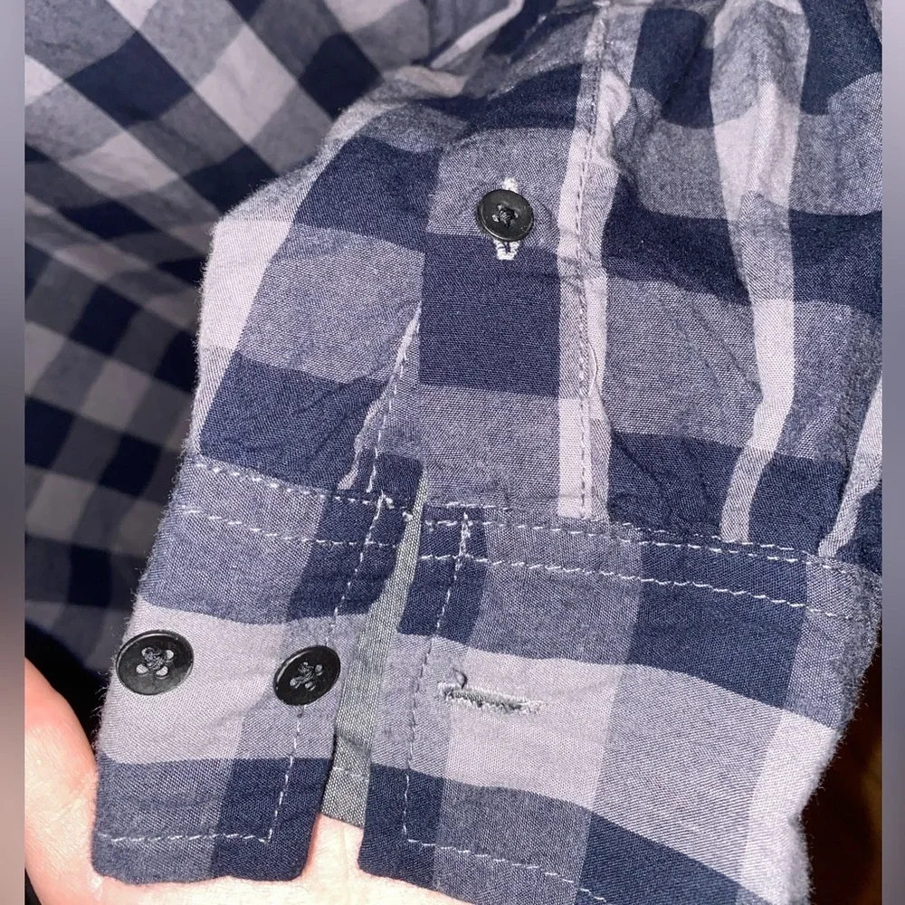 Kenneth Cole gray long shirt