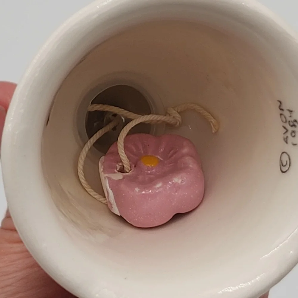 Avon white ceramic