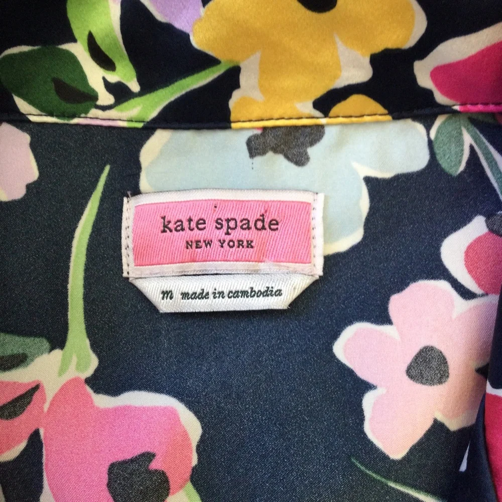 kate spade pajama top