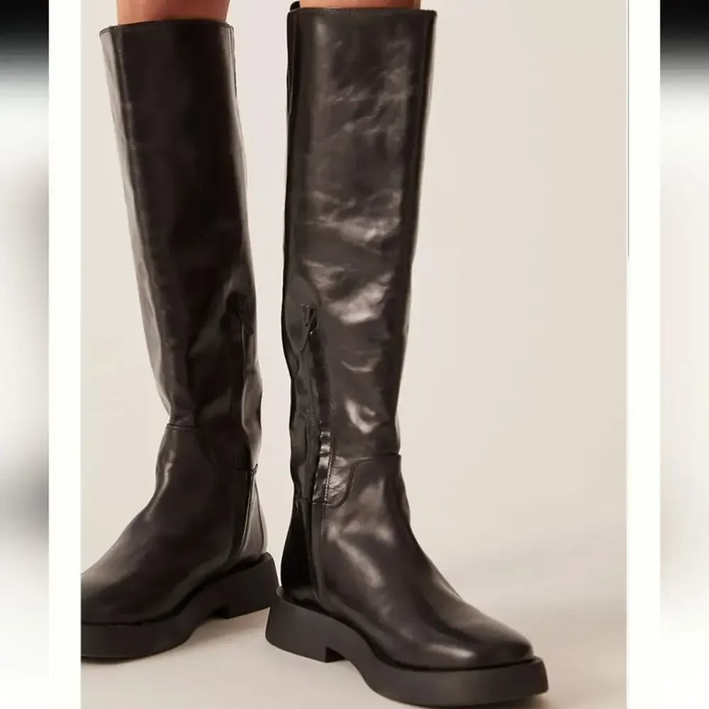 SARTO By Franco‎ Sarto Eliza Knee High Boots Leather Size 7.5 new!!!
