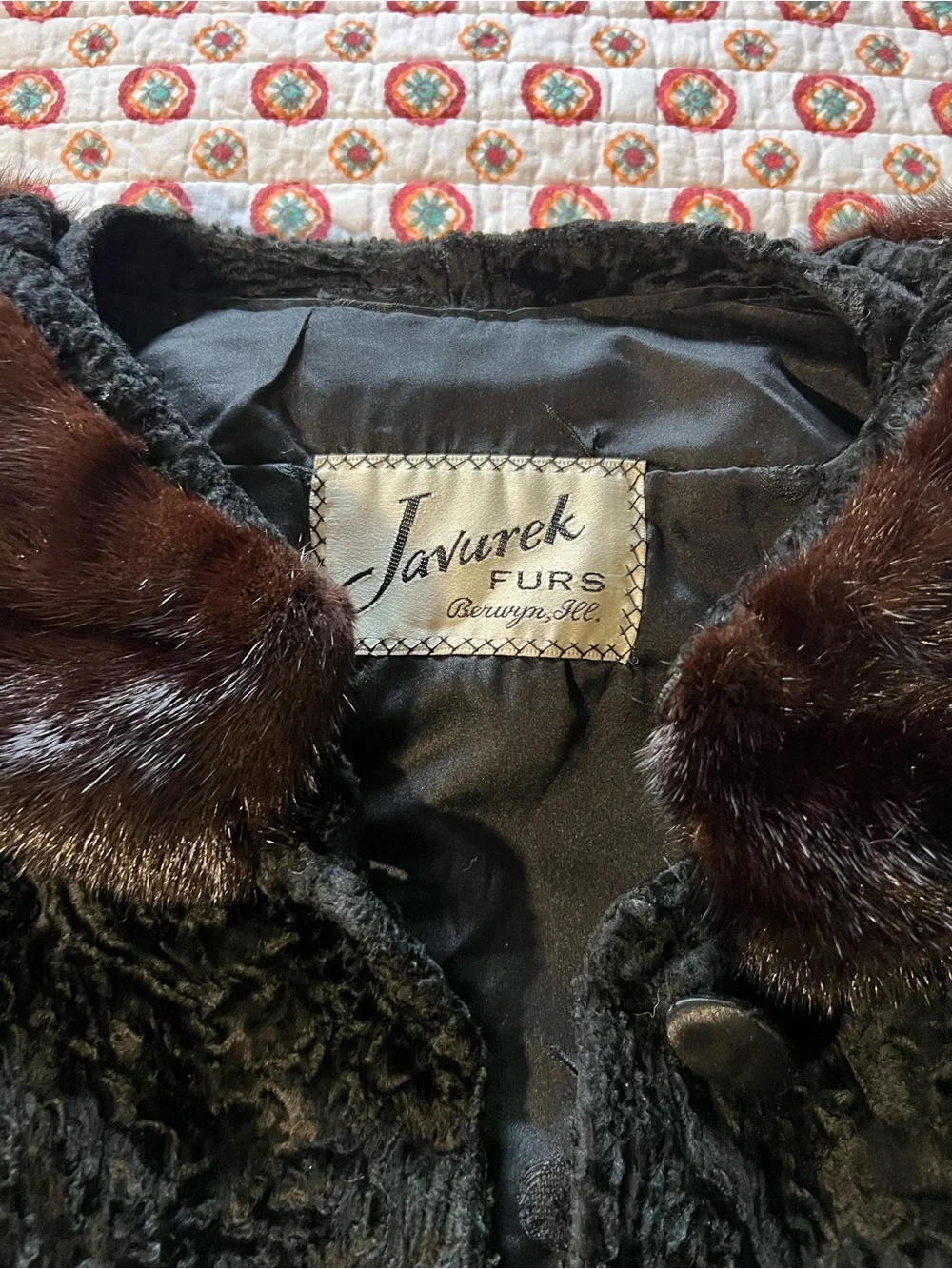 javurek furs vintage 50s