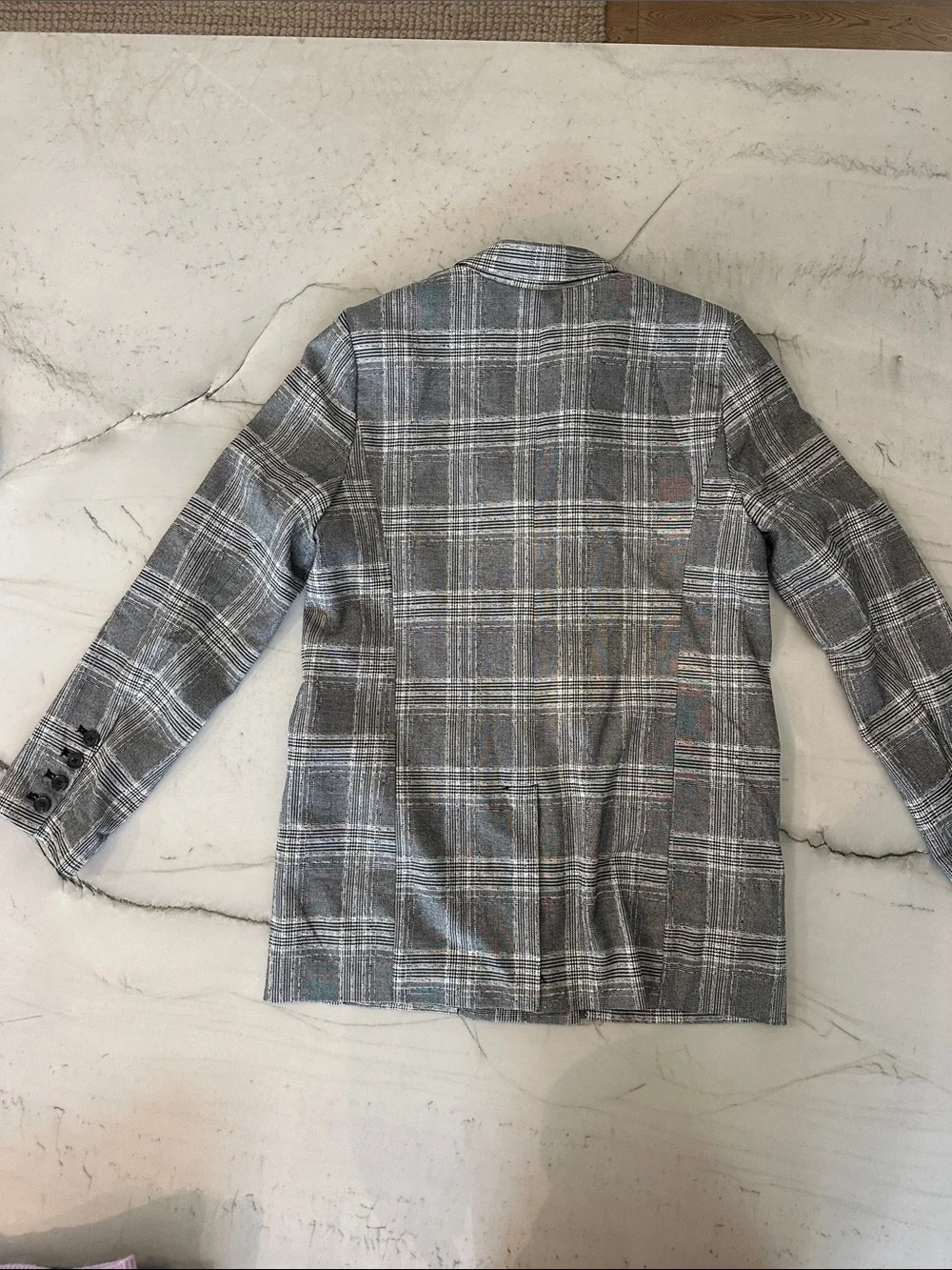 Free People flap breasted tailored