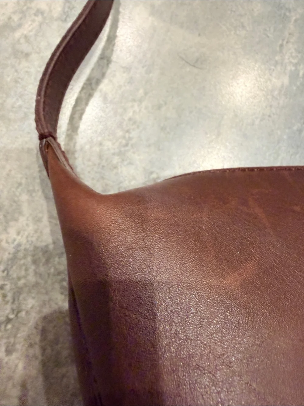 Madewell brown leather