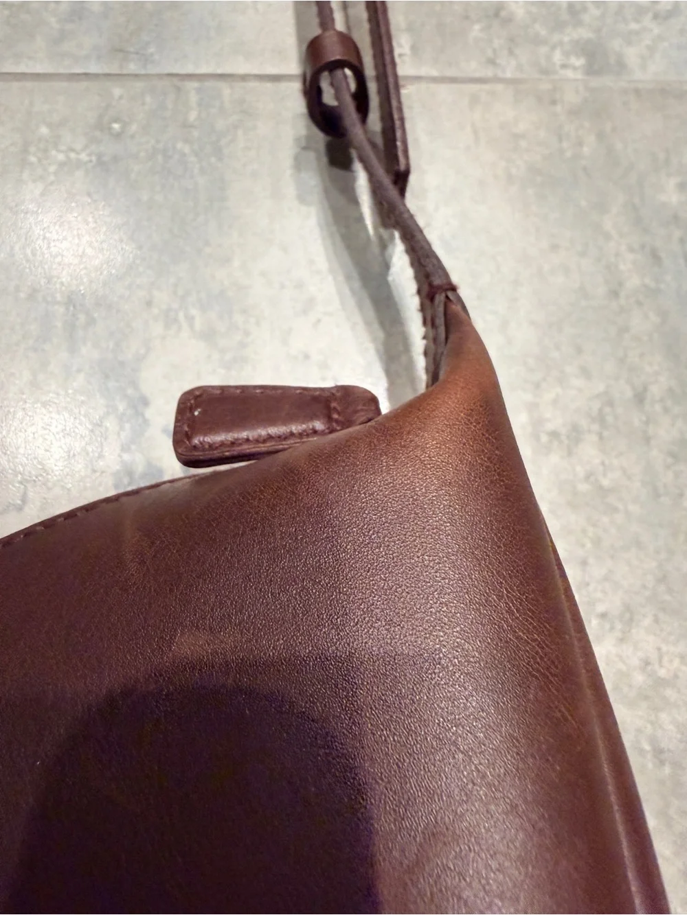 Madewell brown leather