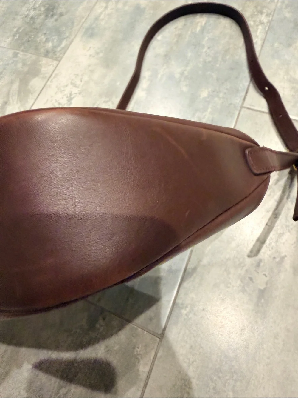 Madewell brown leather