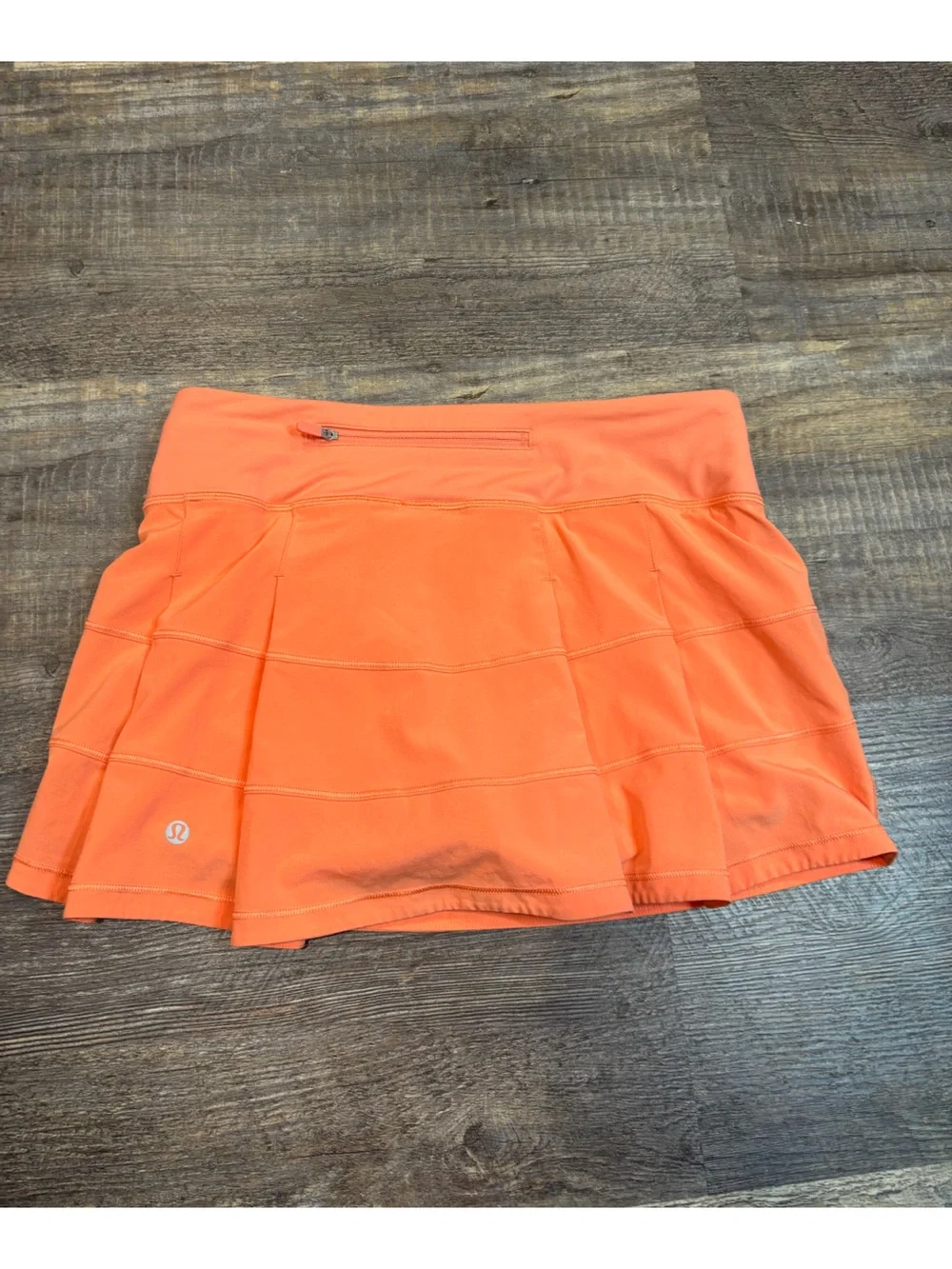 Lululemon Pace Rival Mid-Rise Athletic Skort Size 6 Golden Apricot