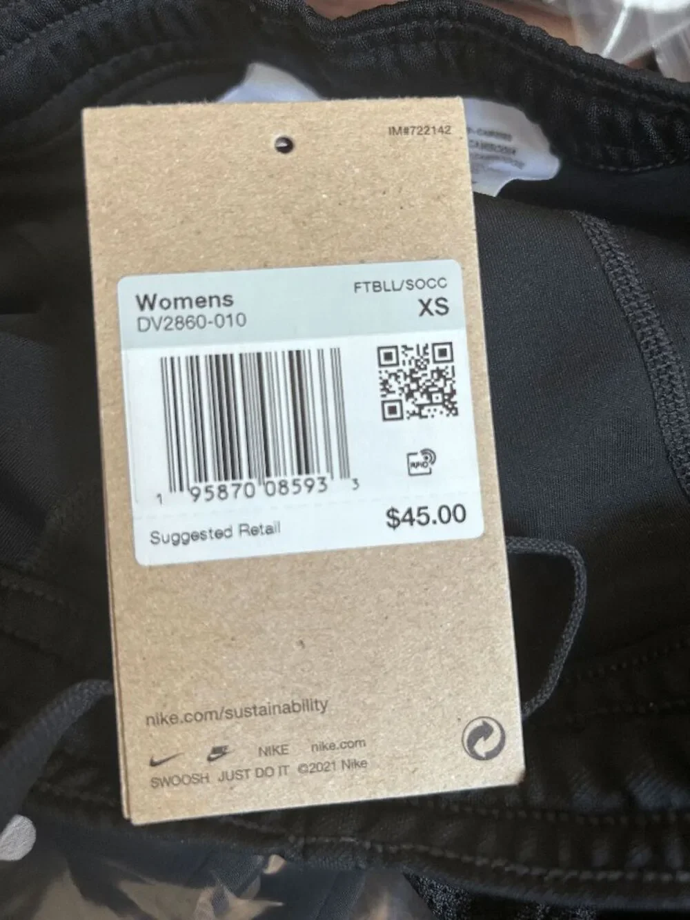 Nike black athletic