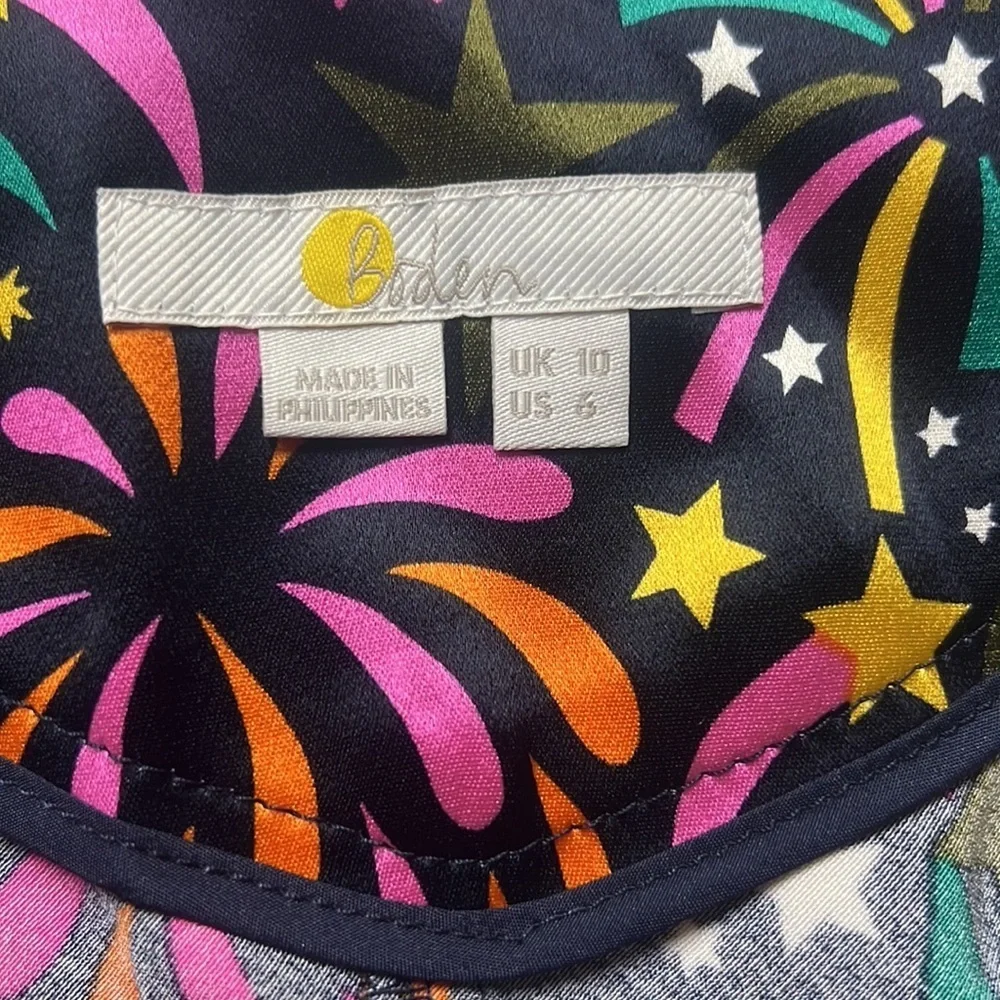 Boden Fireworks Bloom Skirt